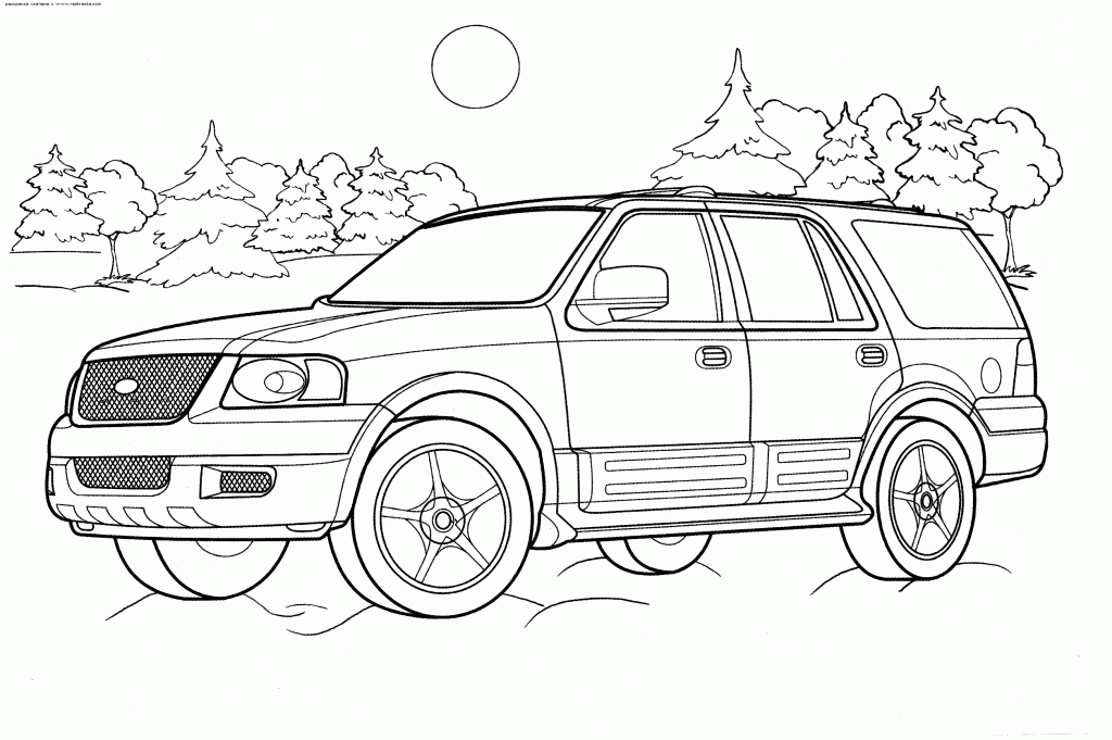 Car Coloring Pages - Best Coloring Pages For Kids