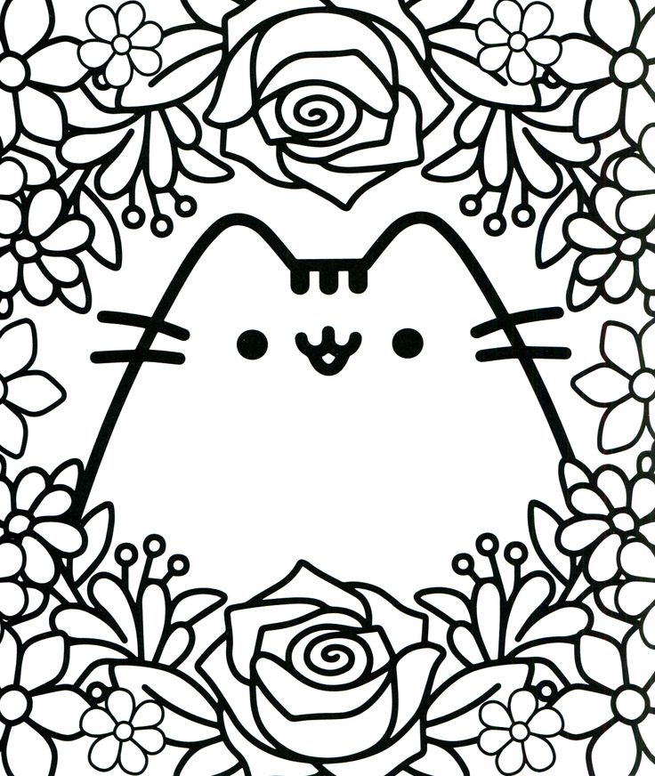 Cute Kawaii Unicorn Coloring Pages - Coloring and Drawing