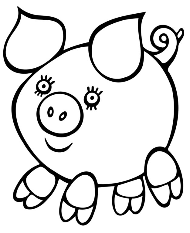 Easy Coloring Pages - Best Coloring Pages For Kids