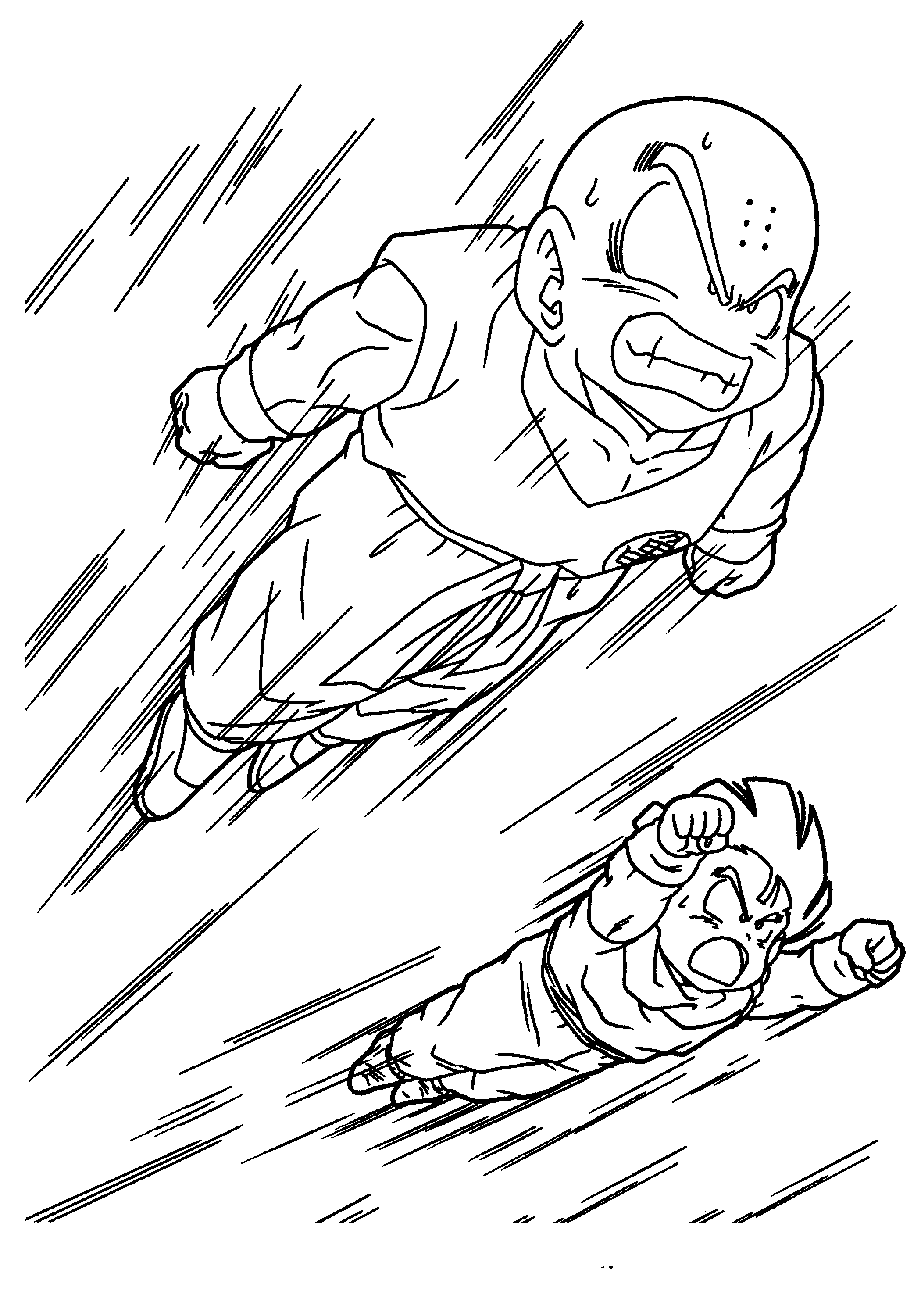 Desenho de Piccolo de Dragon Ball para colorir - Tudodesenhos