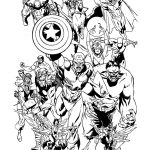 Marvel Coloring Page