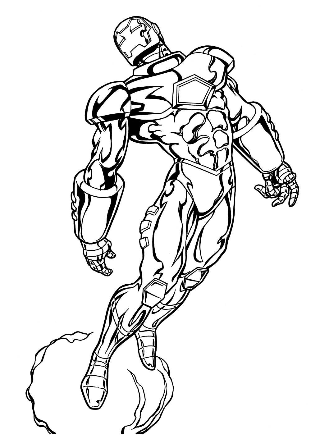 Marvel Superhero Coloring Pages