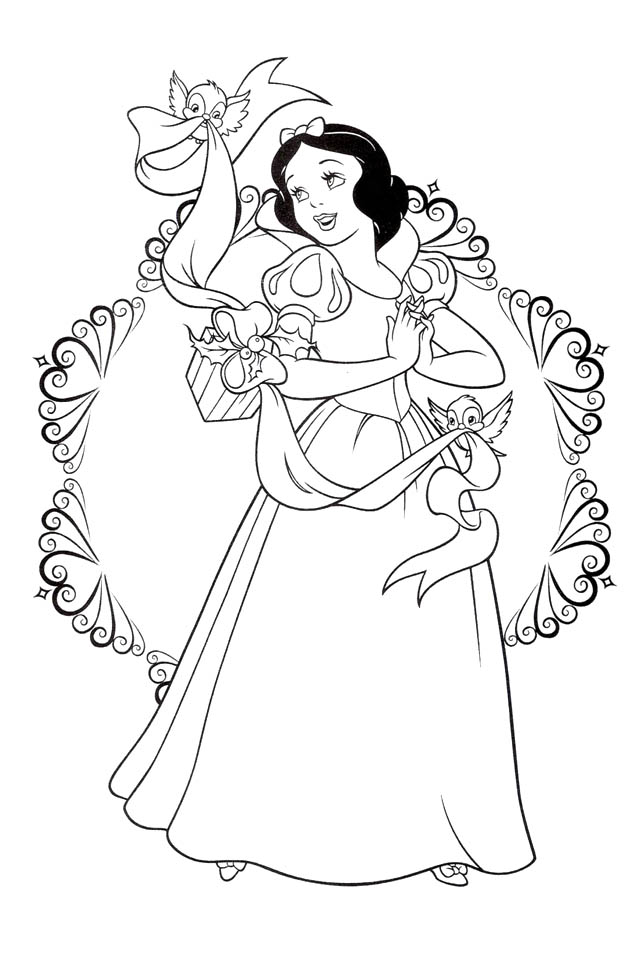 All From Snow White For Kids Printable Free Coloring Pages Motherhood