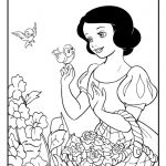 Snow White Coloring Picture