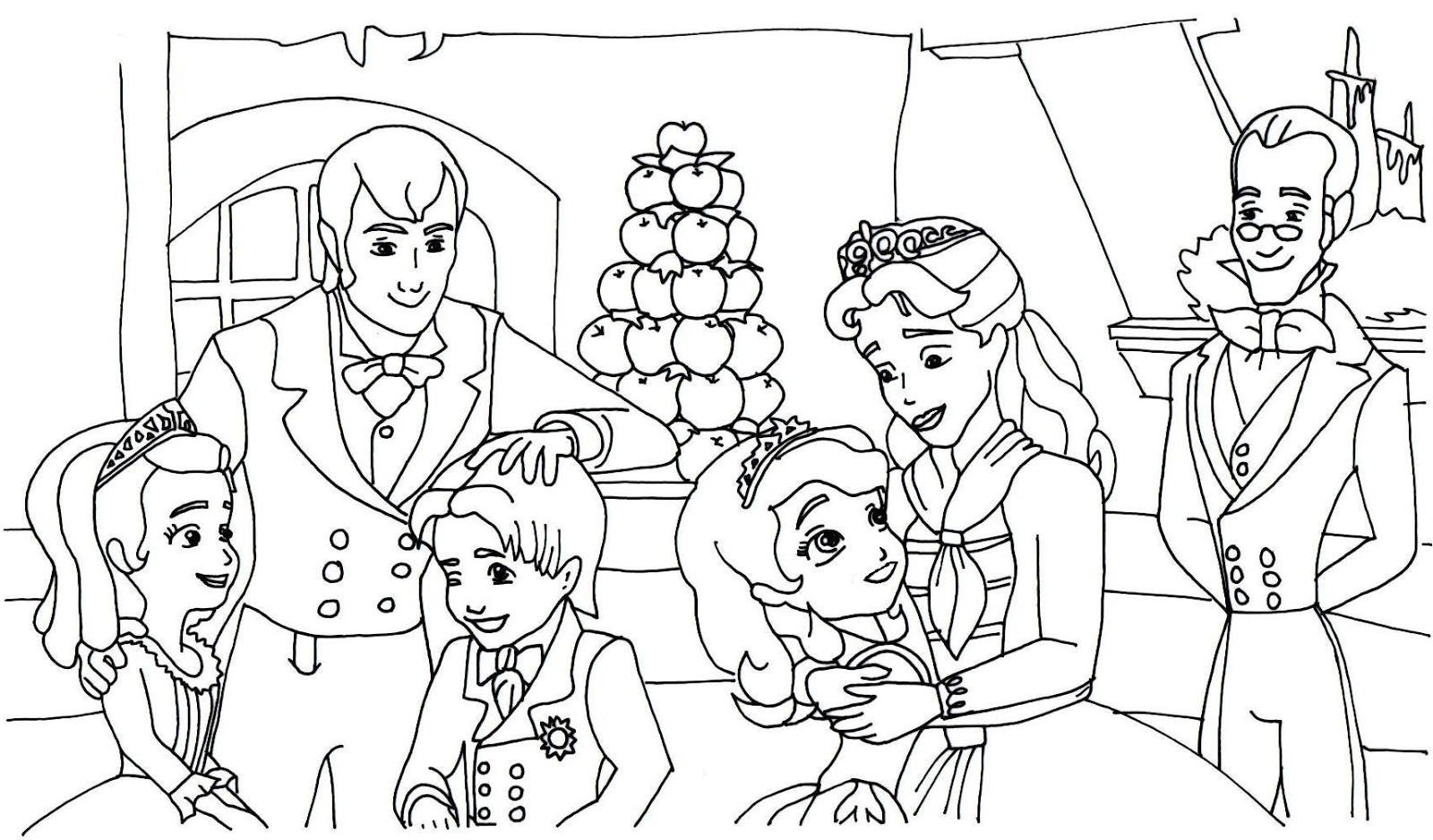 Sofia the First Coloring Pages Best Coloring Pages For Kids