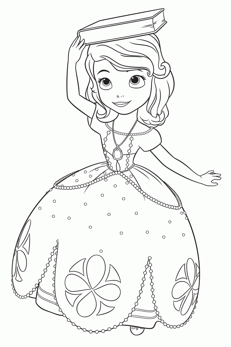 Sofia The First Coloring Pages Pdf Sofia The First Coloring Pages Pdf