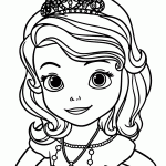 Sofia the First Coloring Printable Pictures