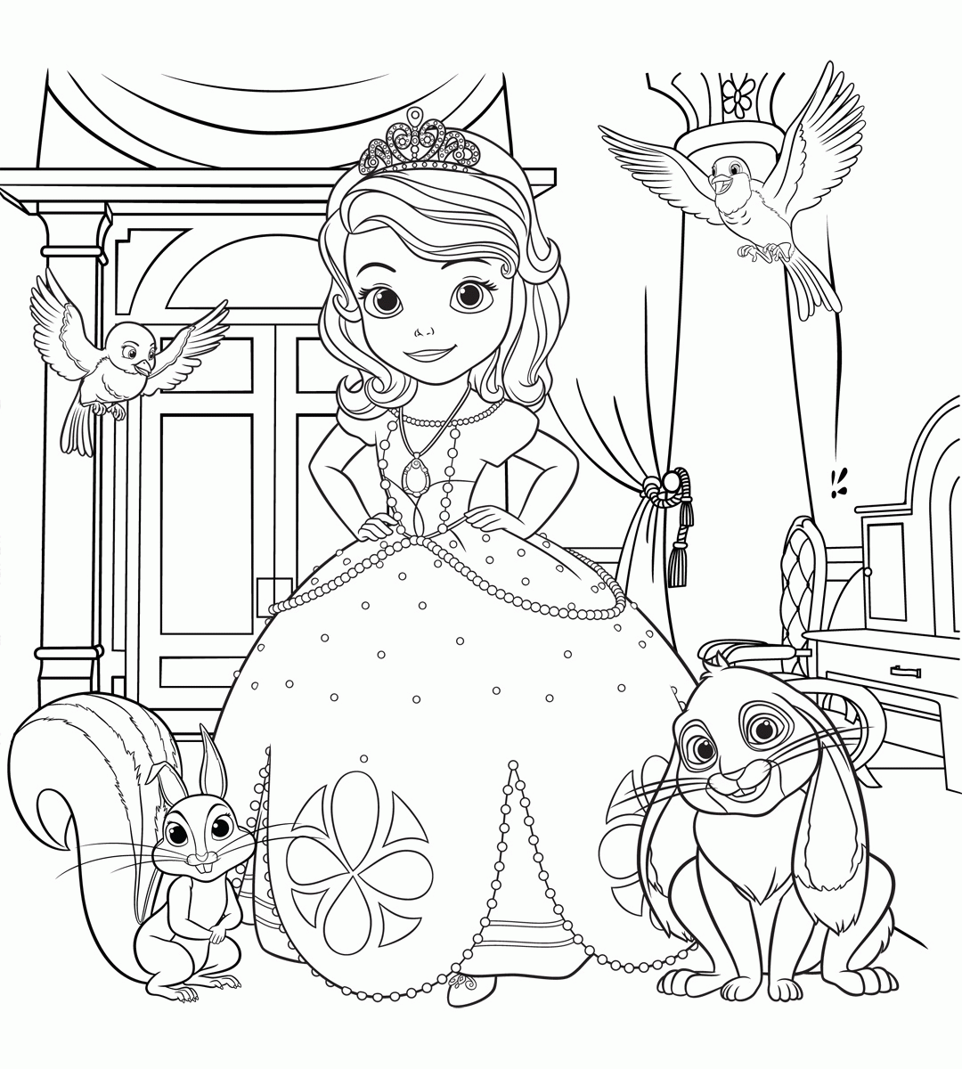 Sofia the First Coloring Pages   Best Coloring Pages For Kids