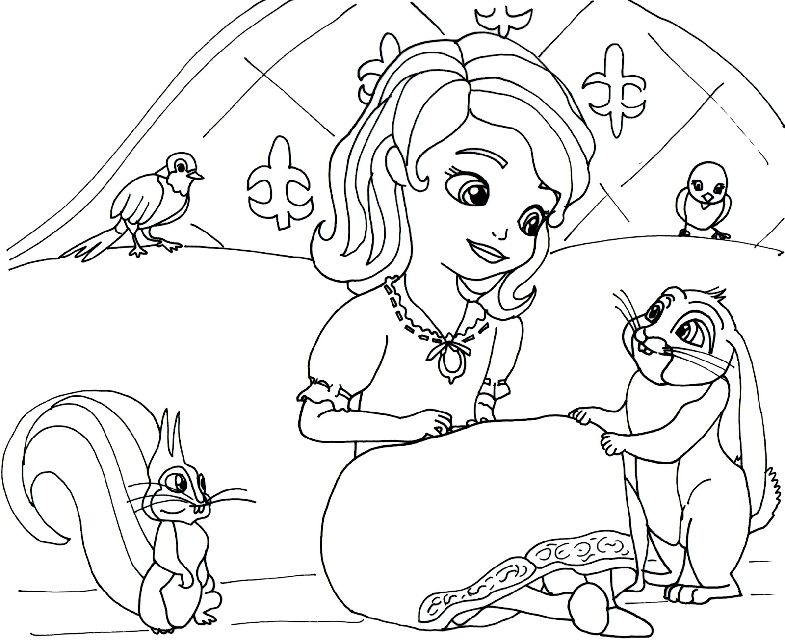 Sofia the First Coloring Pages - Best Coloring Pages For Kids