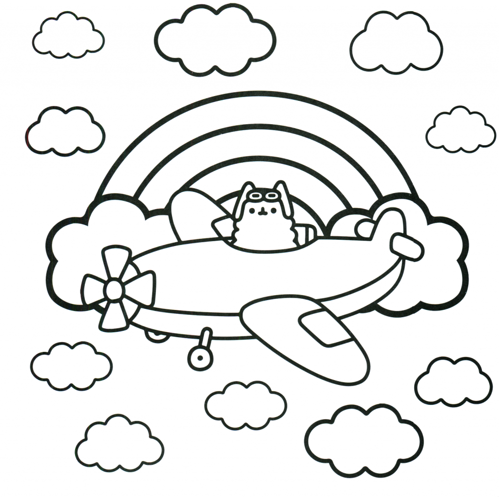 Pusheen Coloring Pages - Best Coloring Pages For Kids