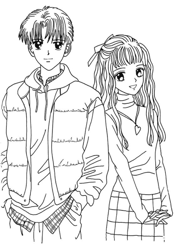 Anime Coloring Pages - Best Coloring Pages For Kids