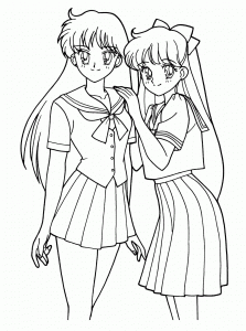 Anime Coloring Pages - Best Coloring Pages For Kids