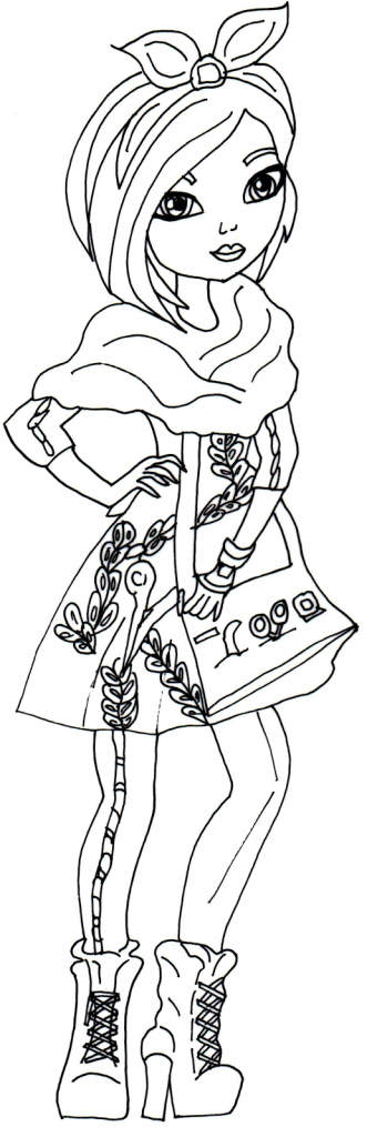 Ever After High Coloring Page Free