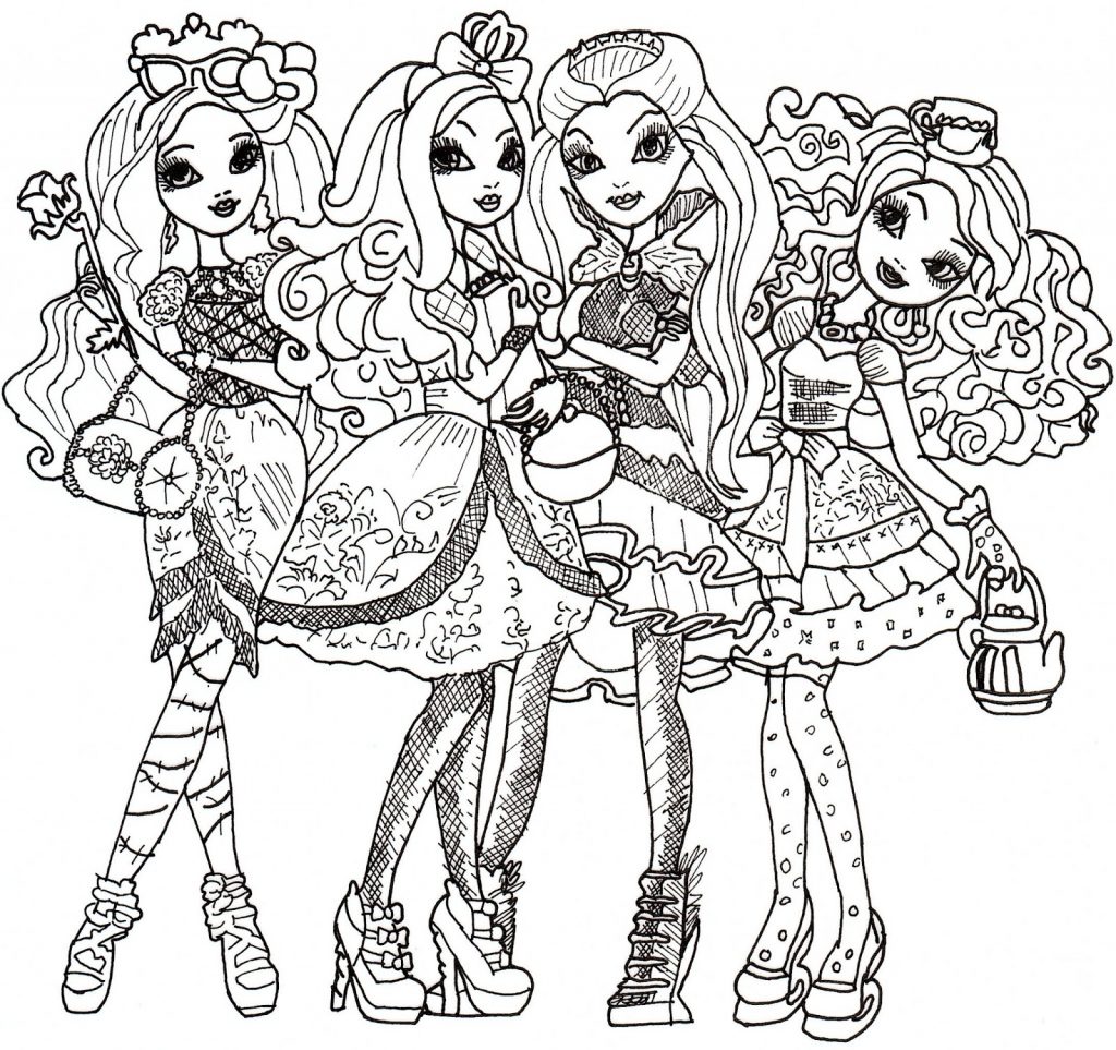 Ever After High Coloring Pages