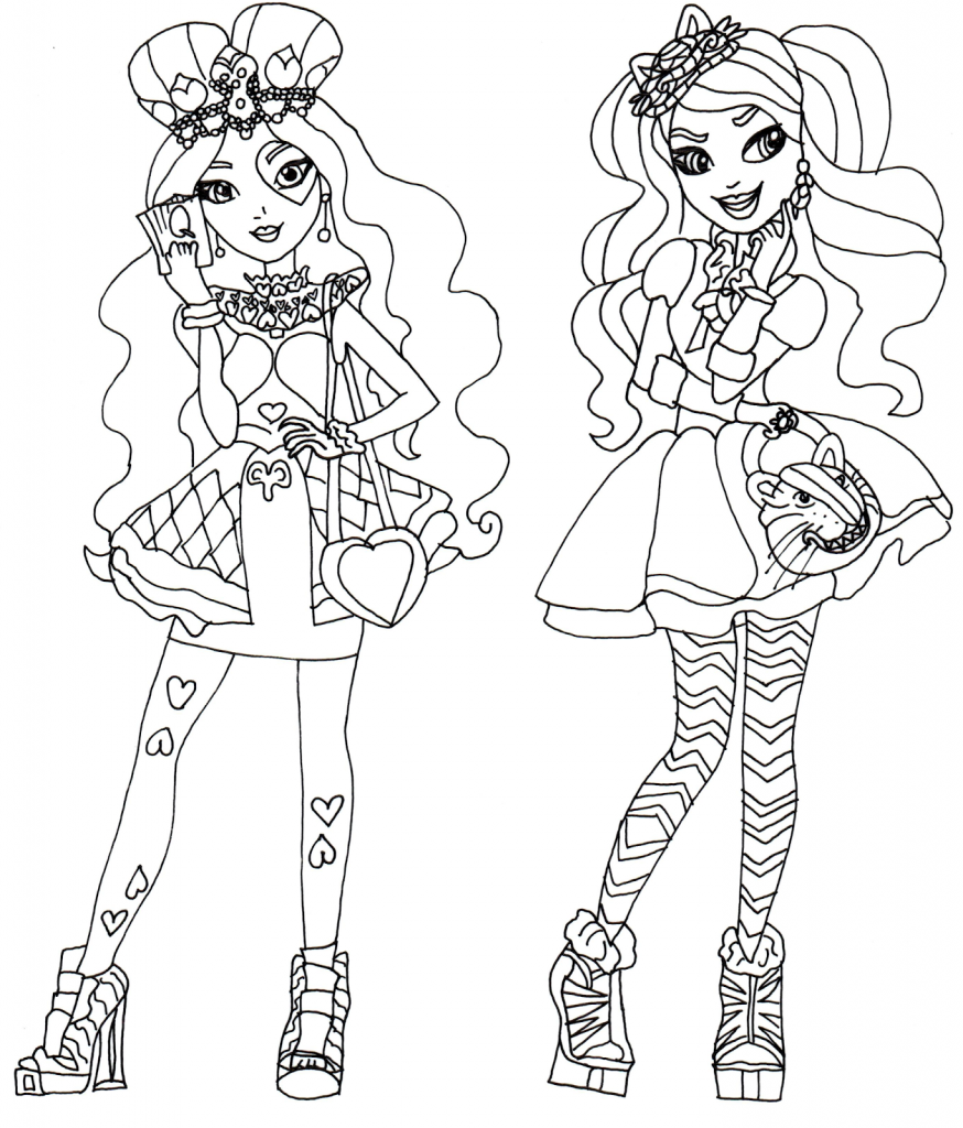 Ever After High Coloring Pages