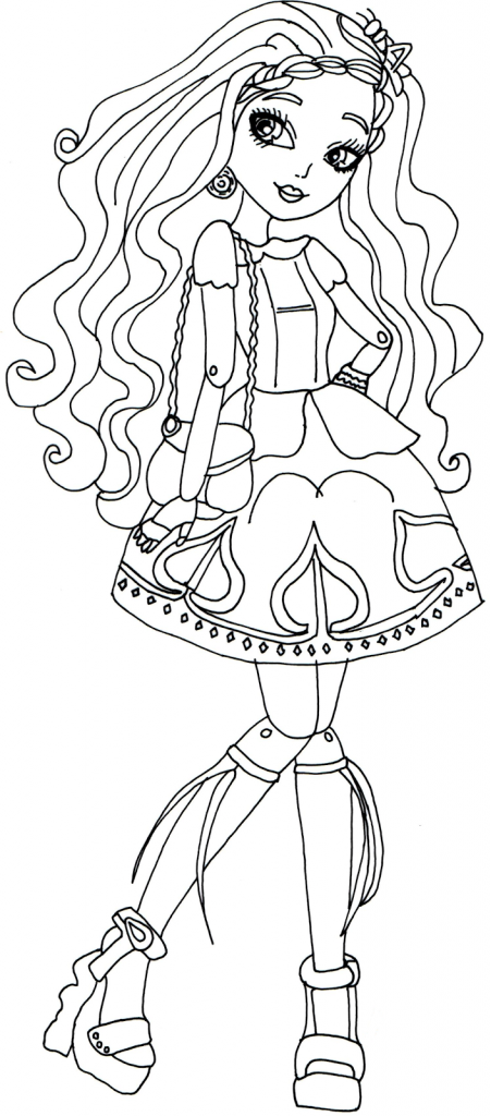 Ever After High Coloring Pages Free