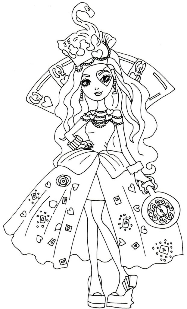 Ever After High Free Printable Coloring Pages