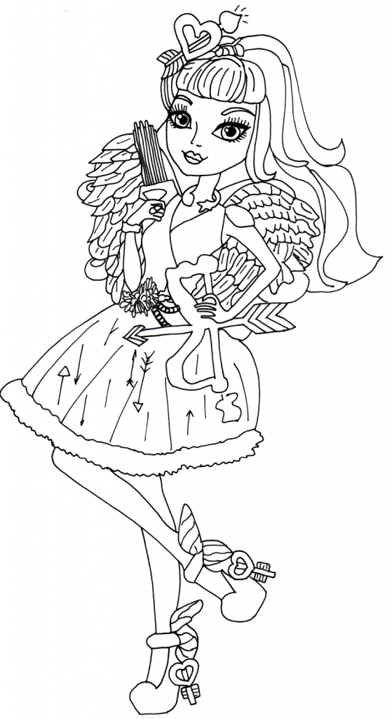 Ever After High Print Free Coloring Pages