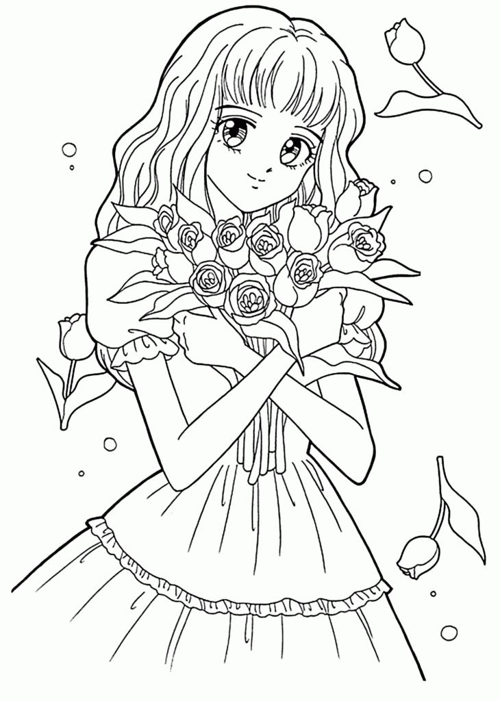 Anime Coloring Book Over 100 Coloring Pages Of Anime Characters To Coloring  For Kids And Adults Who Love Manga And Anime Characters davintsha Elijah  9798846738911 Amazoncom Books