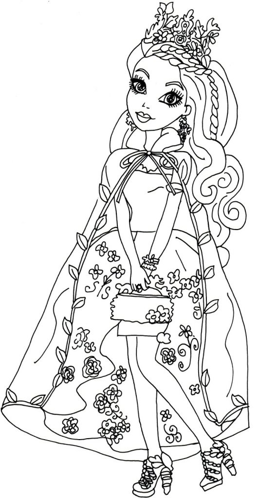 Free Ever After High Coloring Page Printables