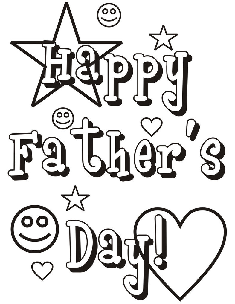 Fathers Day Coloring Pages - Best Coloring Pages For Kids