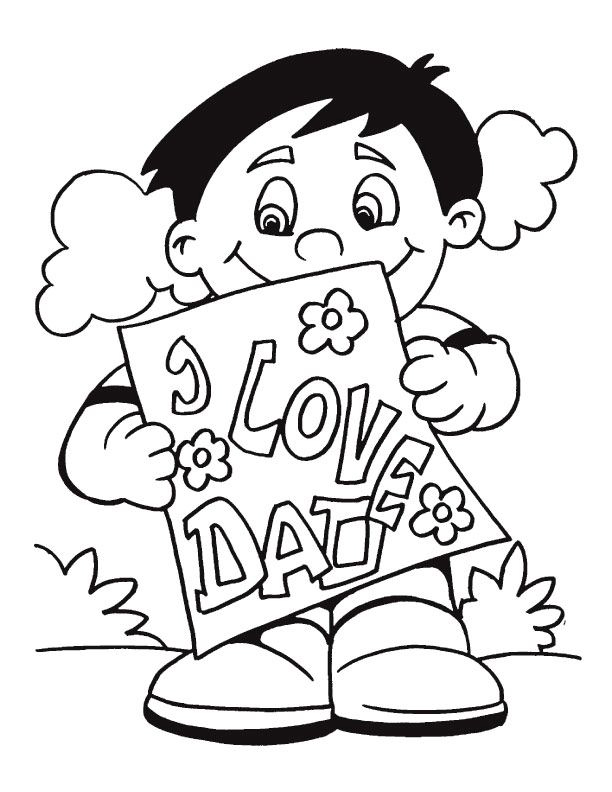 Fathers Day Coloring Pages - Best Coloring Pages For Kids