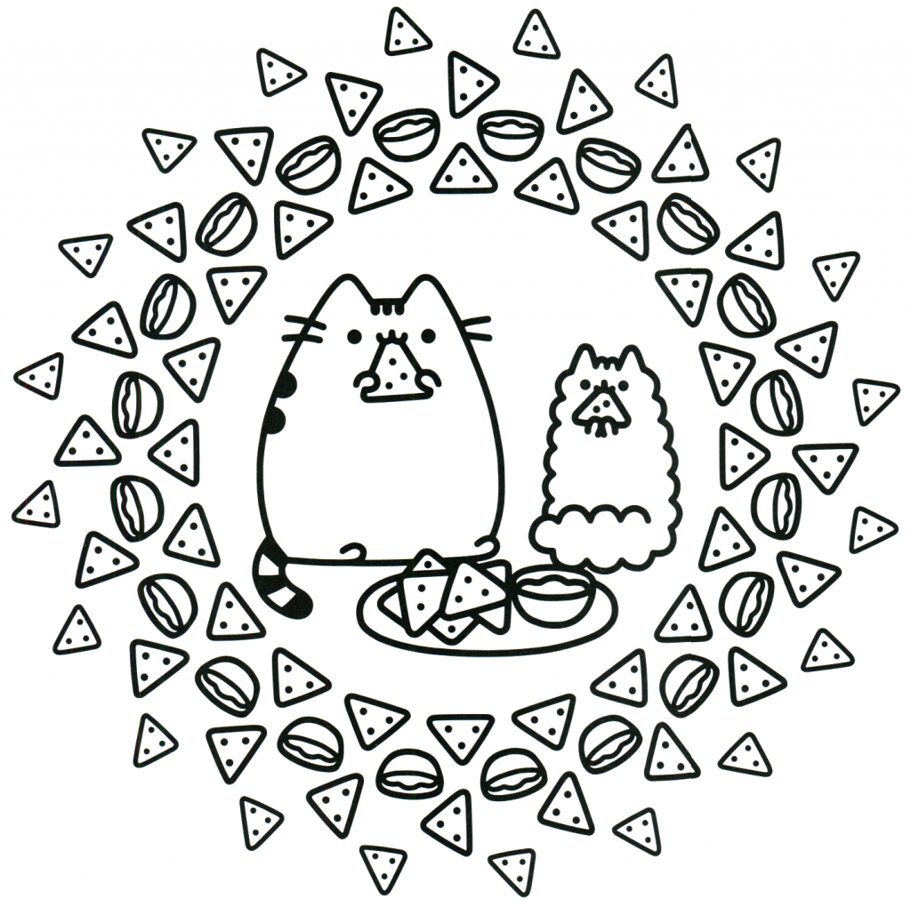 Pusheen Coloring Pages Best Coloring Pages For Kids