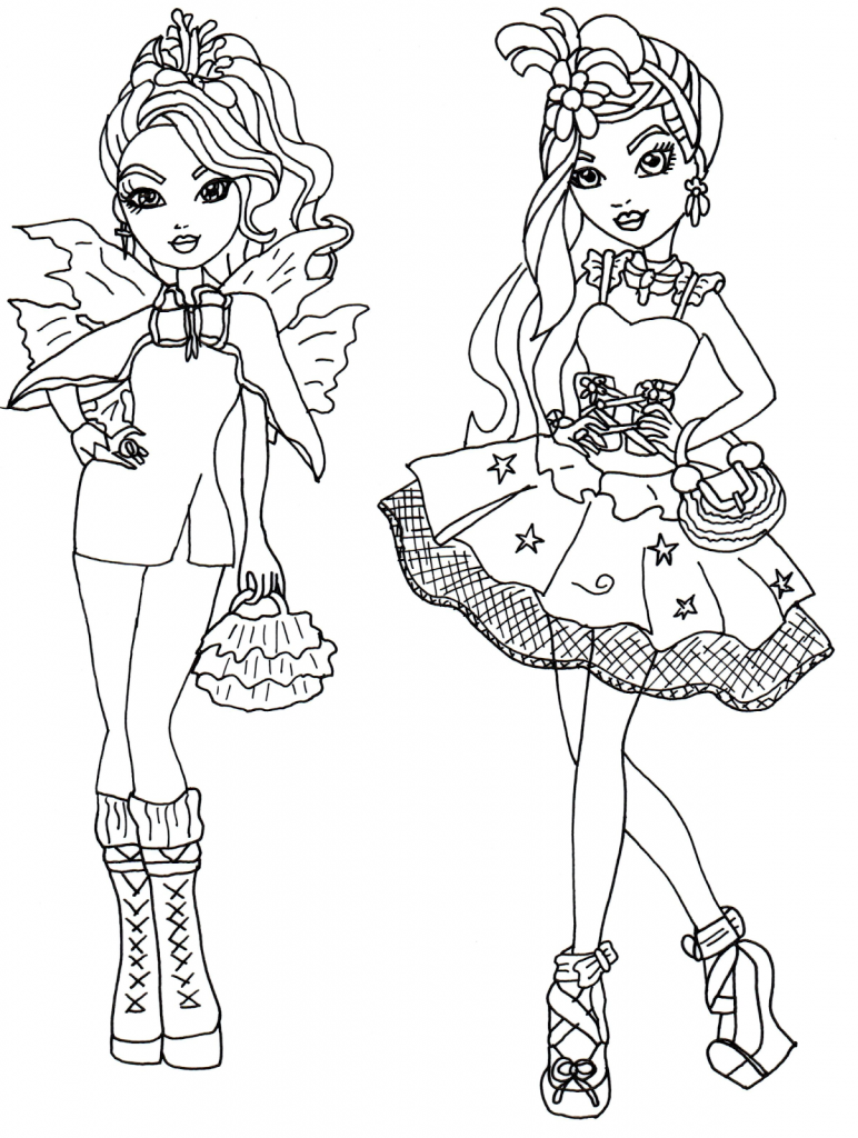 Print Ever After High Coloring Pages