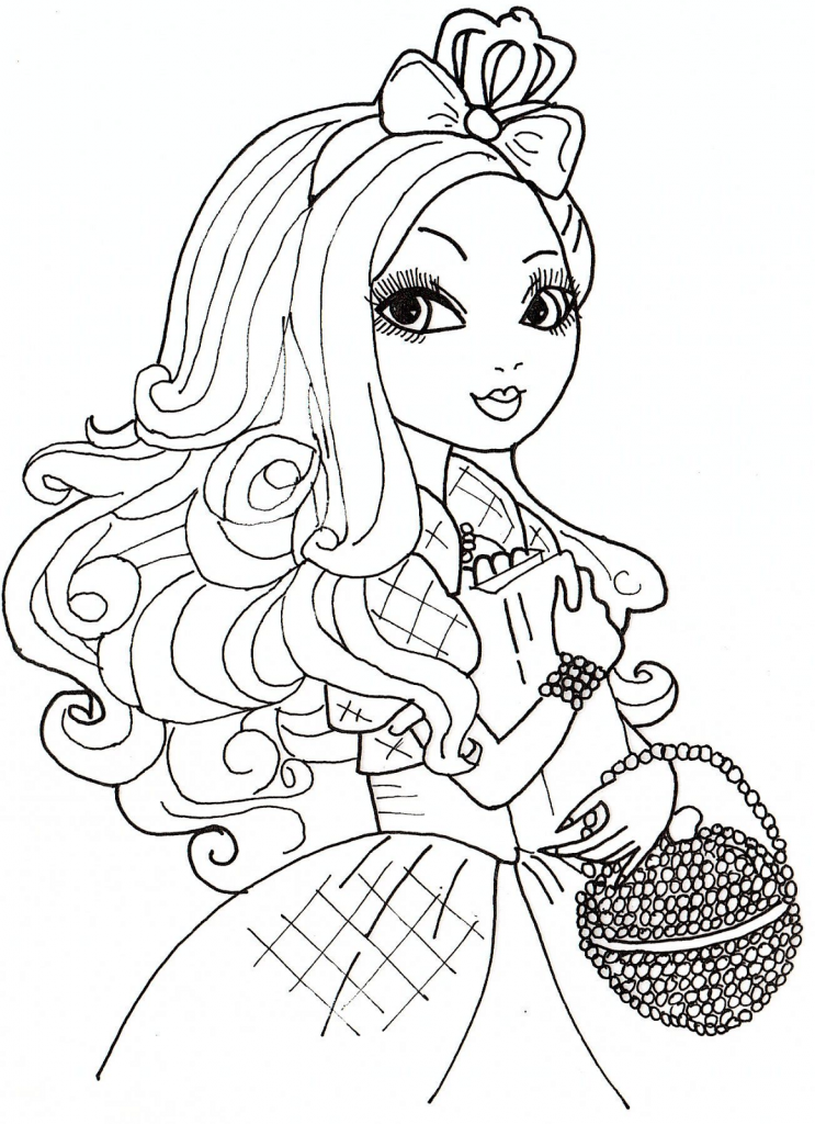Print Ever After High Coloring Pages Free