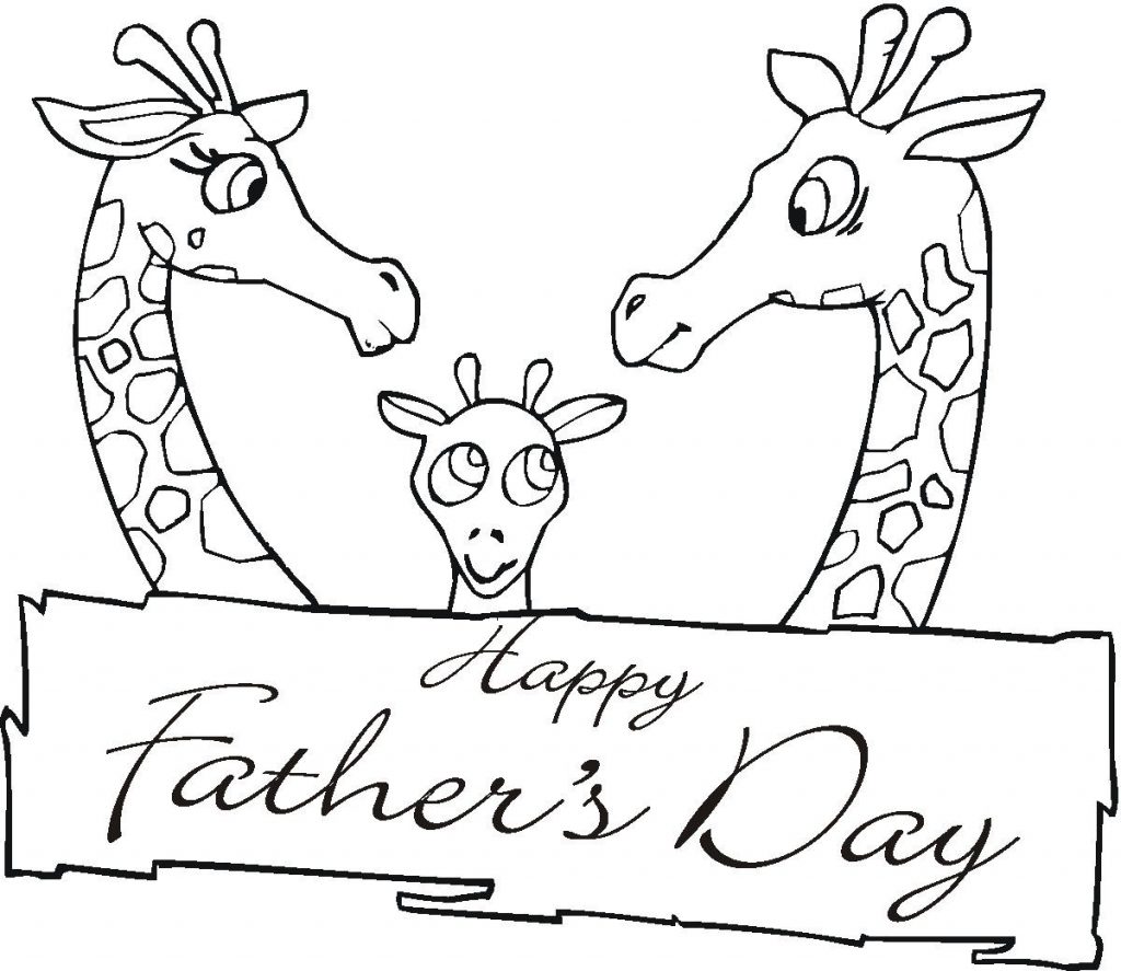 Print Free Fathers Day Coloring Pages