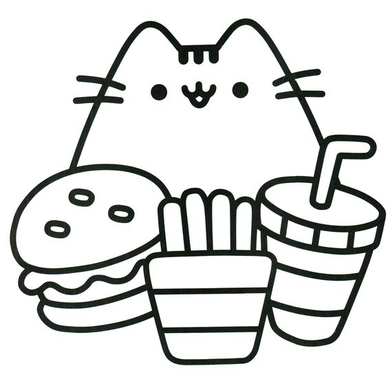 Pusheen Coloring Pages - Best Coloring Pages For Kids