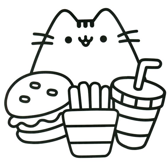 Pusheen Coloring Pages Best Coloring Pages For Kids