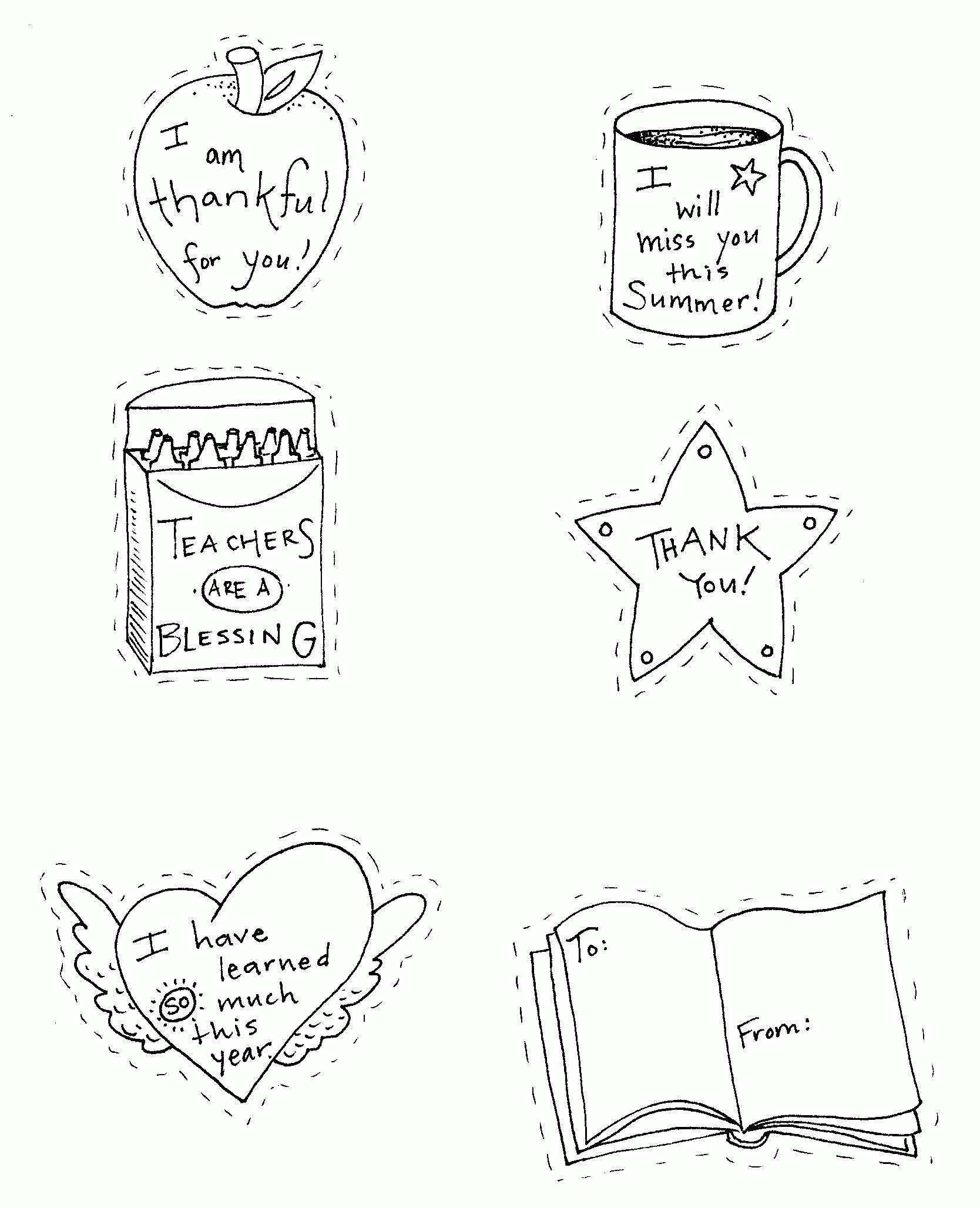 41 Coloring Pages Printable Thank You Pictures