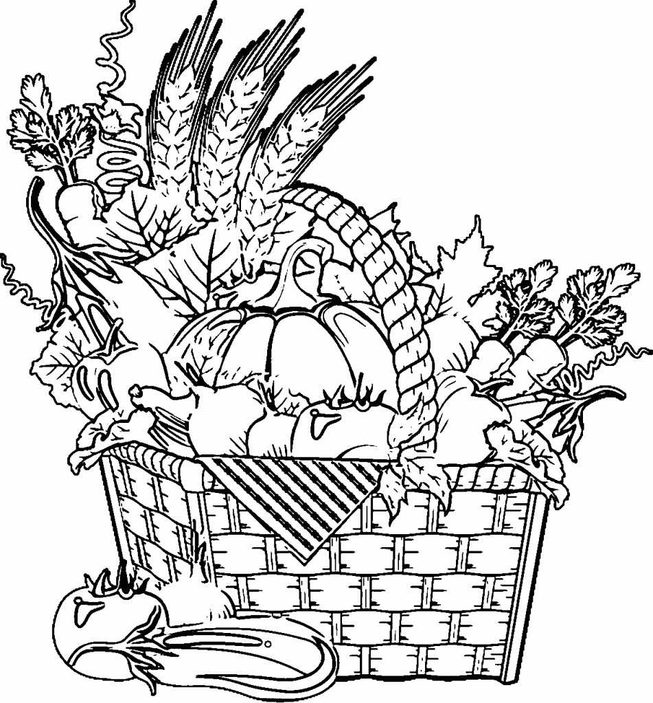 Vegetable Coloring Pages - Best Coloring Pages For Kids