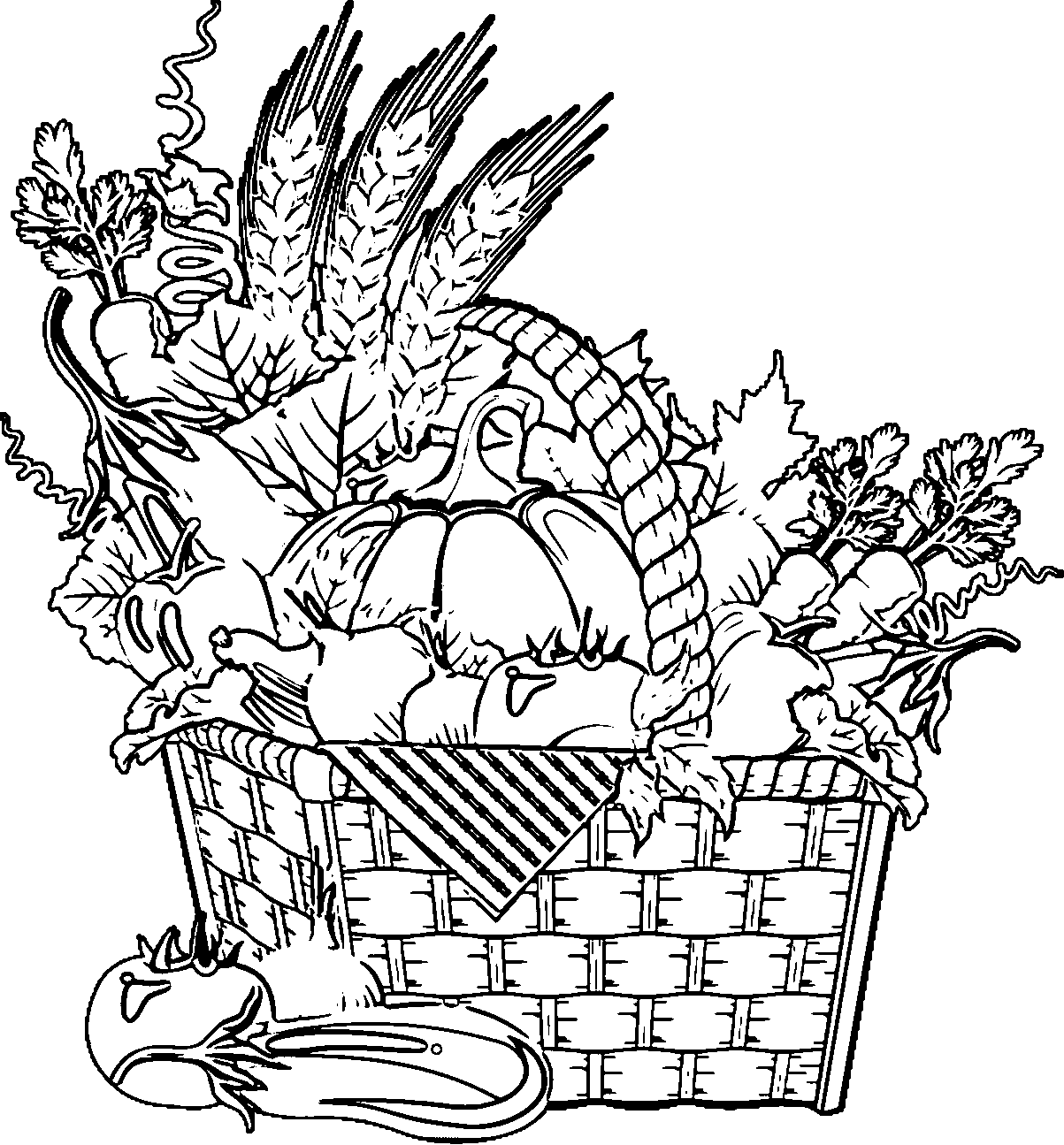 Vegetable Coloring Pages Best Coloring Pages For Kids
