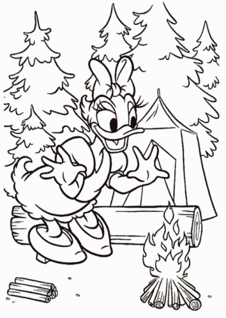 Camping Coloring Pages - Best Coloring Pages For Kids