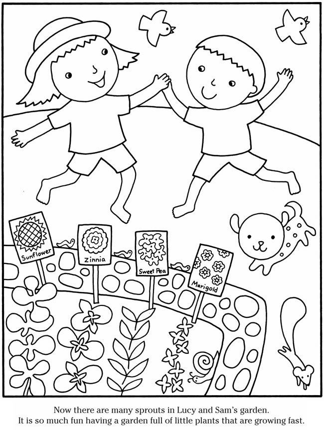 Gardening Coloring Pages - Best Coloring Pages For Kids