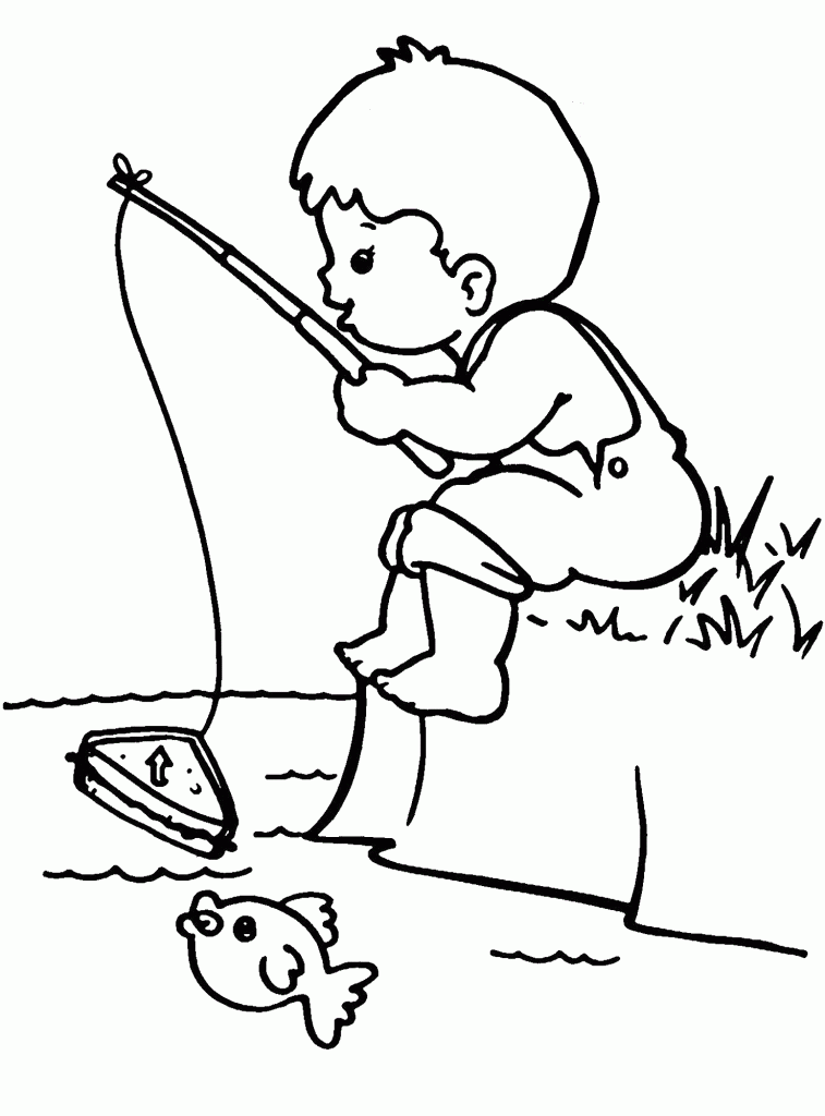 Fishing Coloring Pages - Best Coloring Pages For Kids