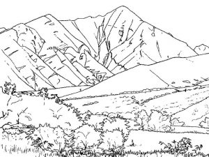 Mountains Coloring Pages - Best Coloring Pages For Kids