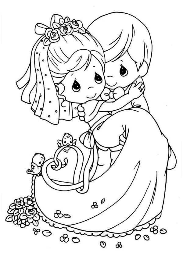 Free Printable Wedding Coloring Pages for Kids and Adults