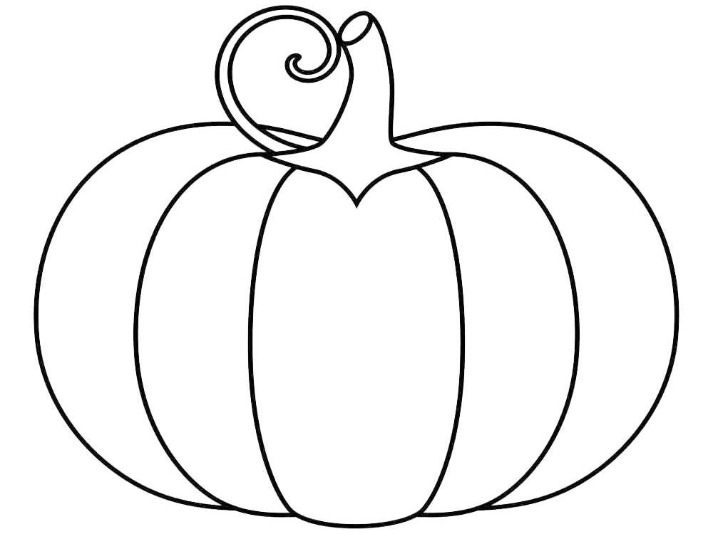 Pumpkin Coloring Page