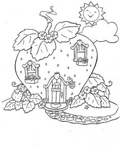 Strawberry Coloring Pages - Best Coloring Pages For Kids