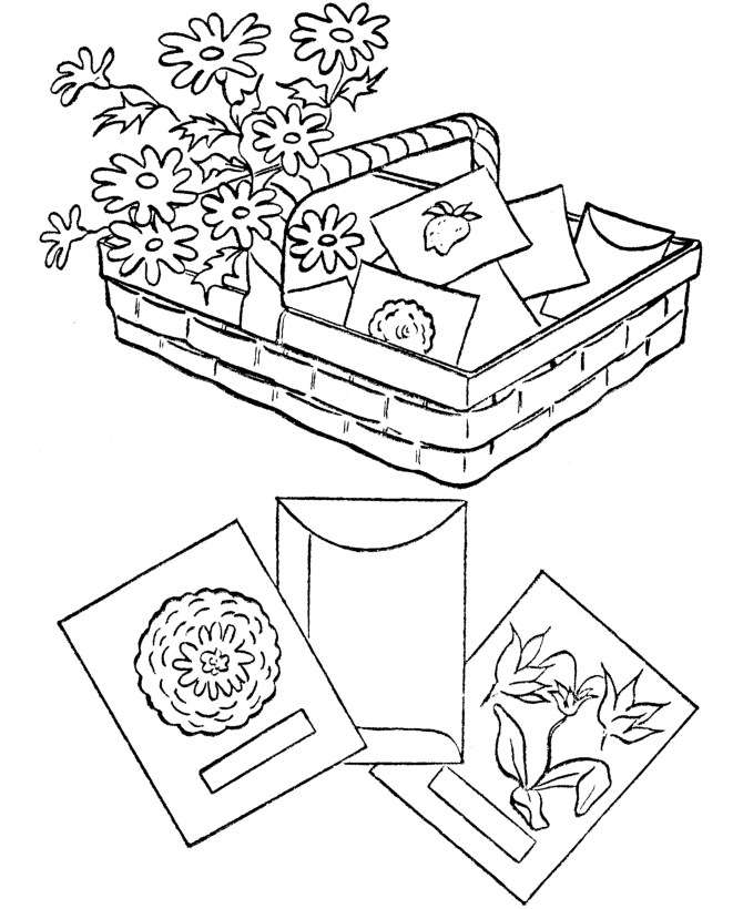 Vegetable Seeds for Garden Coloring Pages