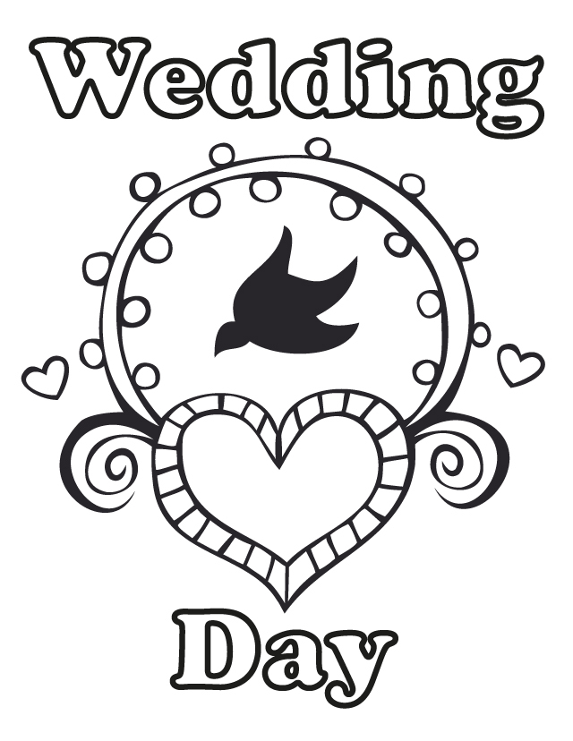 Wedding Coloring Pages - Best Coloring Pages For Kids