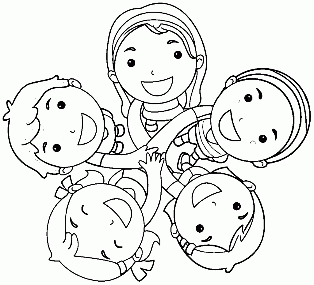 Best Friends Coloring Pages - Best Coloring Pages For Kids