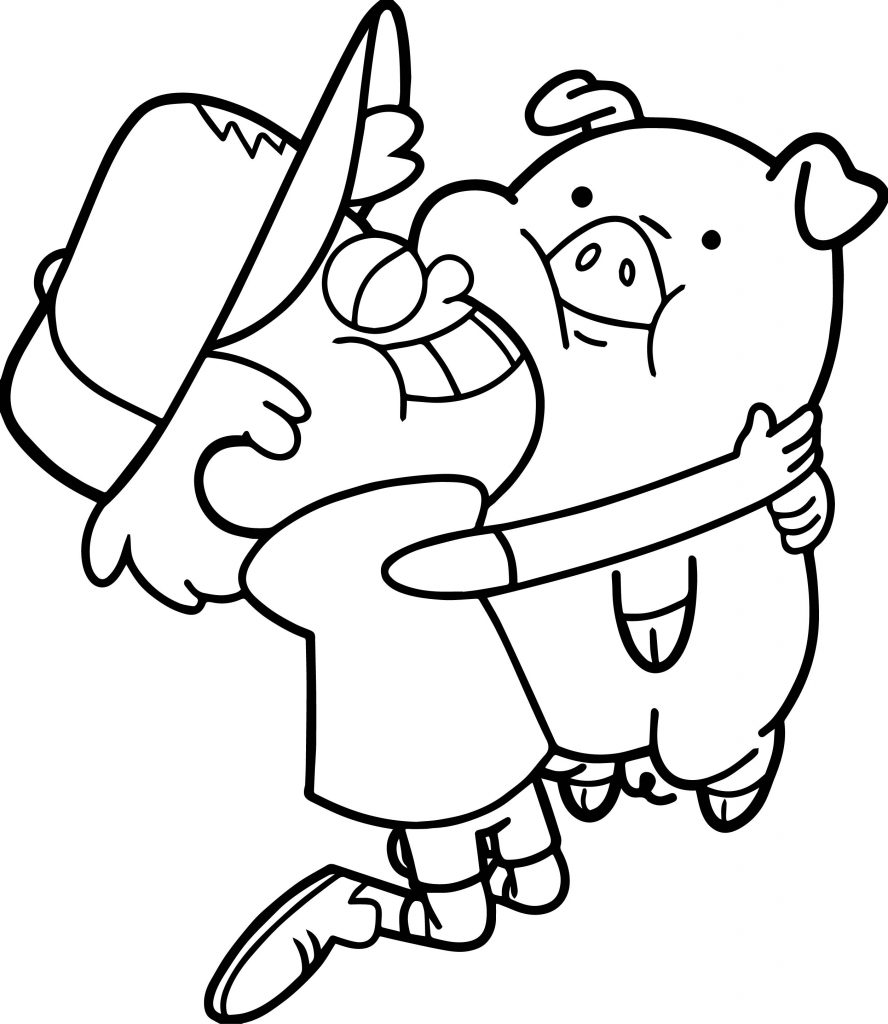 Best Friends Coloring Pages