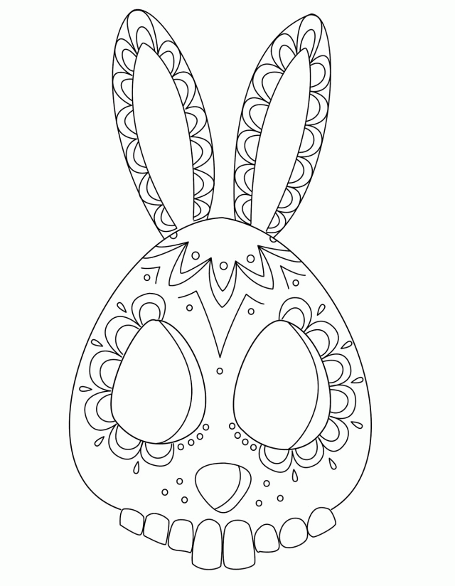 Sugar Skull Coloring Pages Best Coloring Pages For Kids