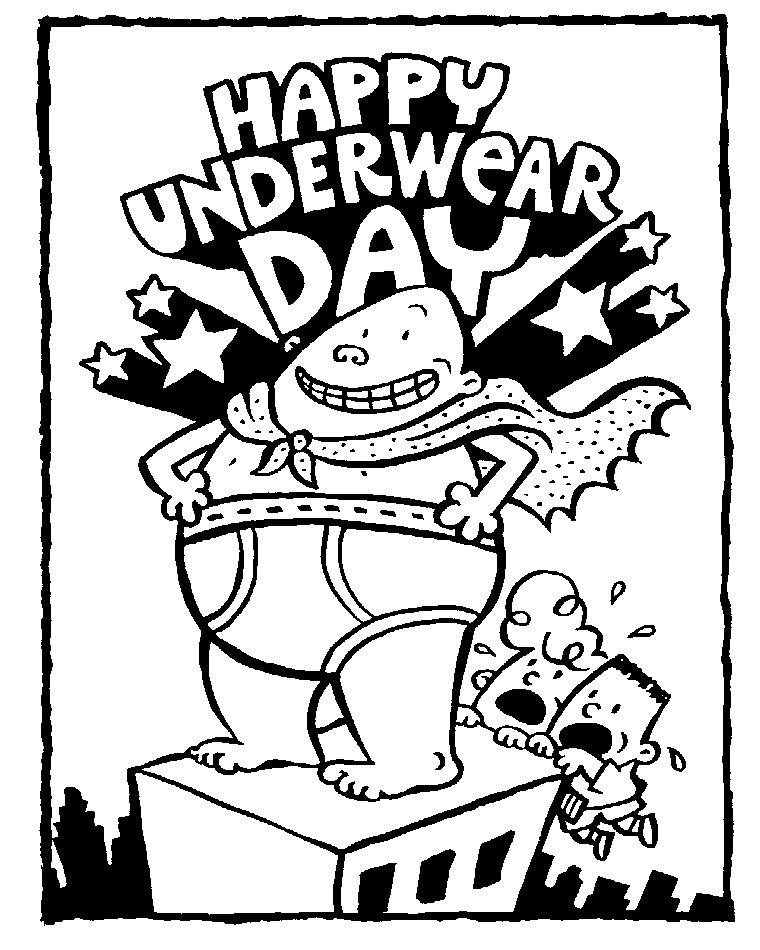 Captain Underpants Coloring Pages - Best Coloring Pages For Kids