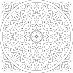 Circle Pattern Coloring Pages