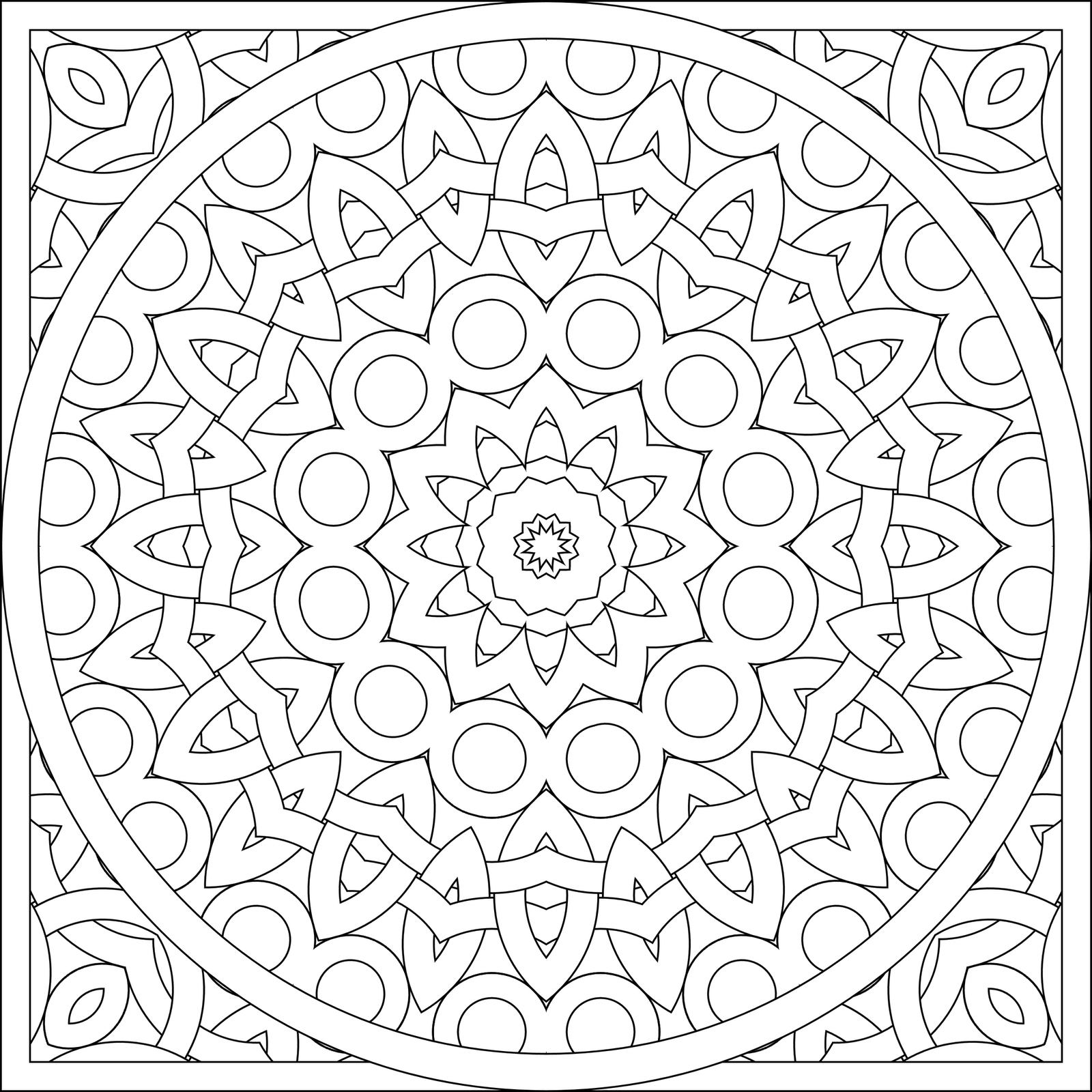 Pattern Coloring Pages - Best Coloring Pages For Kids